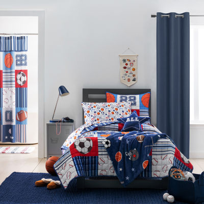 Under the Stars Kids Skyler Sports Quilt Set