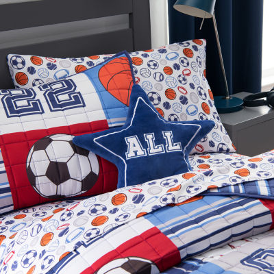 Under The Stars Skyler Sports Quilt Set