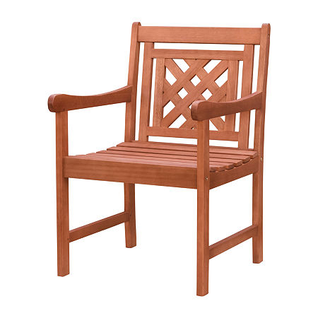 Wooden Dining Chair, One Size, Brown