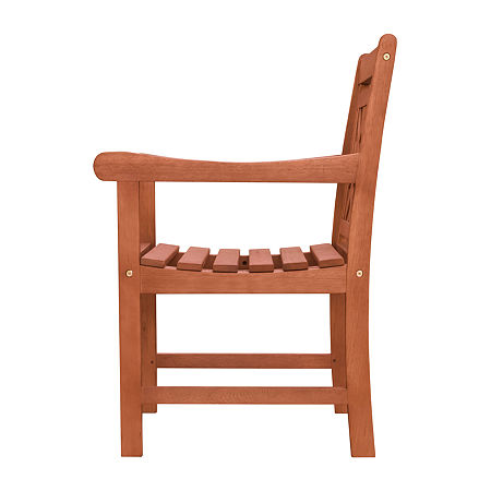 Wooden Dining Chair, One Size, Brown