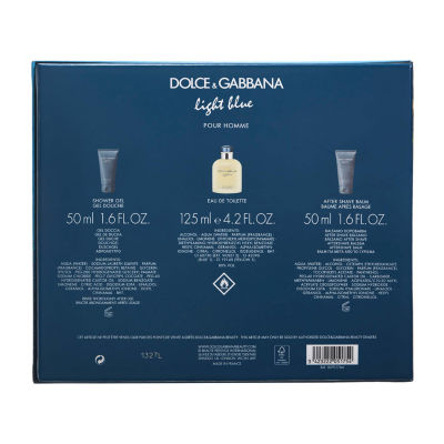 DOLCE&GABBANA Light Blue Pour Homme Eau De Toilette 3-Pc Gift Set ($149 Value)