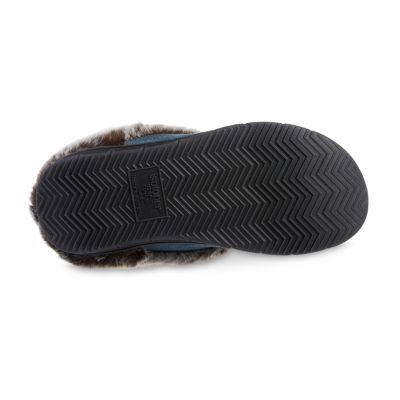 Isotoner Microsuede Square Womens Moccasin Slippers