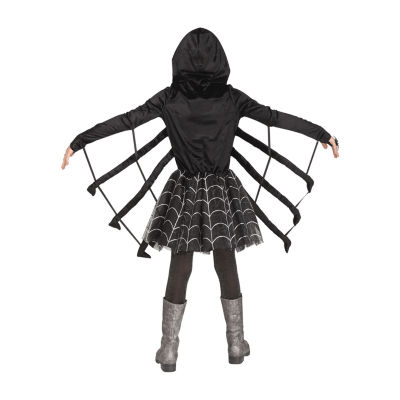 Girls Sparkling Spider Costume