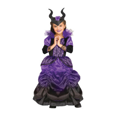 Girls Wicked Queen Costume - Purple