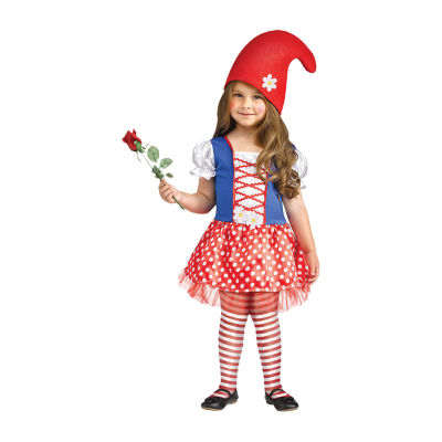 Toddlers Lil Miss Gnome Toddler Costume