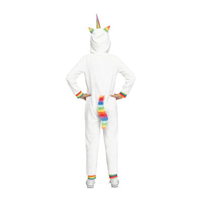 Little & Big  Girls Rainbow Unicorn Costume