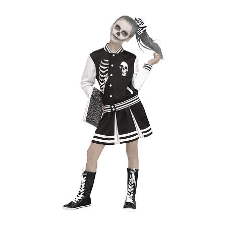 Little & Big Girls Scare Squad Costume, Medium, Black