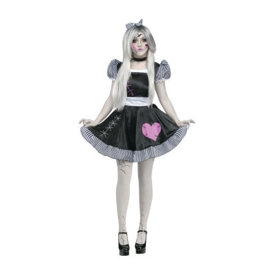 Womens Broken Doll Costume