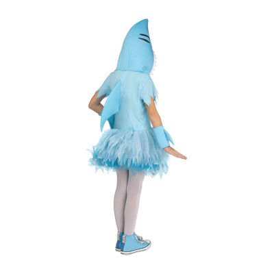 Little & Big  Girls Shark Costume