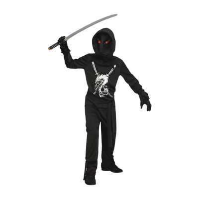 Little & Big  Boys Fade In/Out Ninja Costume