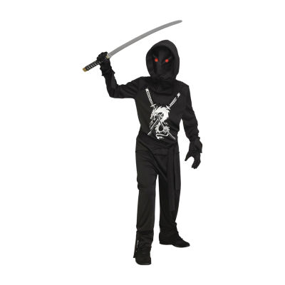 Little & Big  Boys Fade In/Out Ninja Costume