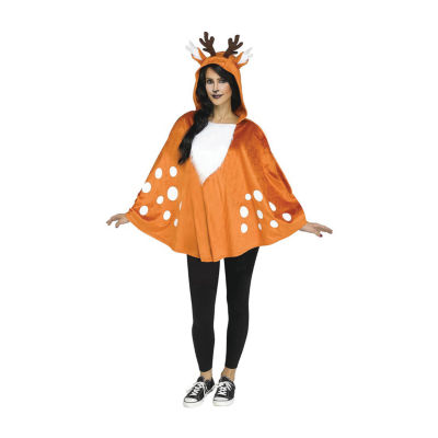 Womens Faun Poncho Costume