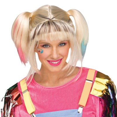 Womens Roller Derby Rascal Wig Costume Accessory