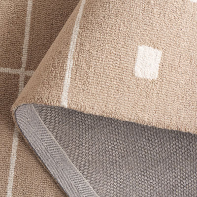 Martha Stewart Sofia Geometric Hand Tufted 36" X 60" Indoor Rectangular Accent Rug