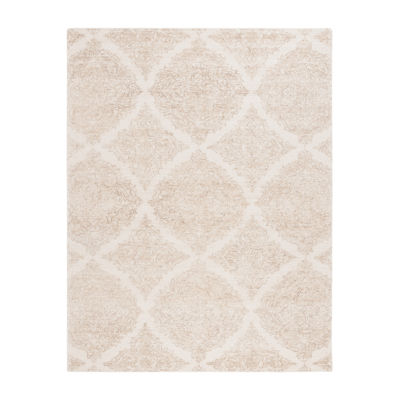 Martha Stewart Abel Floral Hand Tufted Washable Indoor Rectangular Area Rug