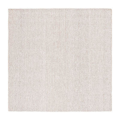 Martha Stewart Dania Solid Hand Tufted Washable 6' X Indoor Square Area Rug