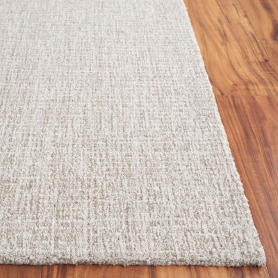 Martha Stewart Dania Solid Hand Tufted Washable 6' X Indoor Square Area Rug