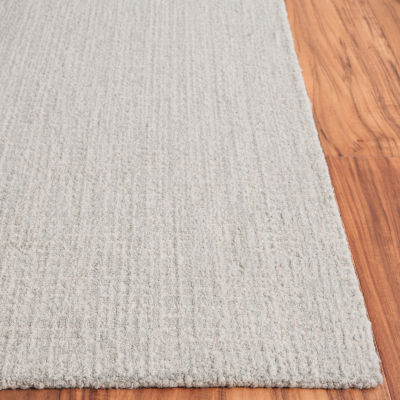 Martha Stewart Dania Solid Hand Tufted 6' X 6' Indoor Square Area Rug