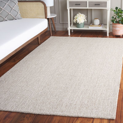 Martha Stewart Dania Solid Hand Tufted Washable 6' X Indoor Square Area Rug