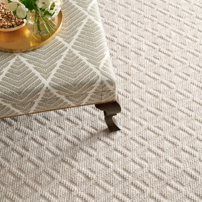 Martha Stewart Lyla Geometric Woven Washable Indoor Rectangular Area Rug