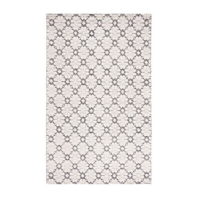 Martha Stewart Rana Floral Woven Washable 36" X 60" Indoor Rectangular Accent Rug