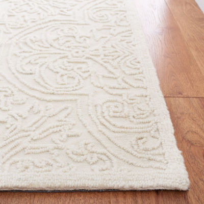 Martha Stewart Nora Medallion Hand Tufted Indoor Rectangular Accent Rug
