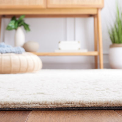 Martha Stewart Nora Medallion Hand Tufted Indoor Rectangular Area Rug
