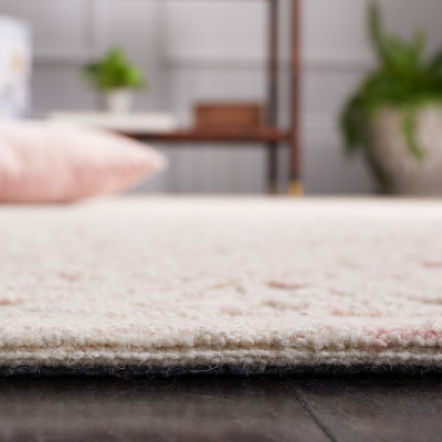 Martha Stewart Nora Medallion Hand Tufted Indoor Rectangular Area Rug