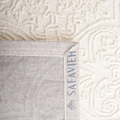 Martha Stewart Nora Medallion Hand Tufted Indoor Rectangular Area Rug