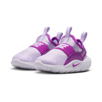 Nike Flex Runner Toddler Girls Running Shoes, Color: Violet Mist