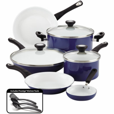 Farberware® Pure Cook 12-pc. Nonstick Ceramic Cookware Set - Includes Prestige Tools