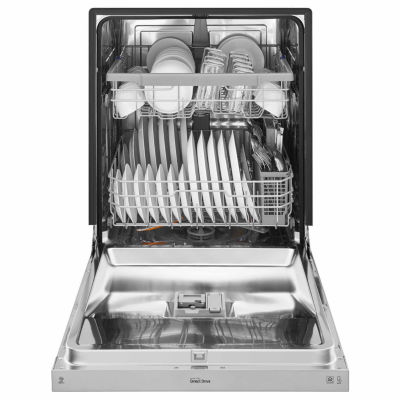LG ENERGY STAR® Front-Control Dishwasher with Stainless Interior