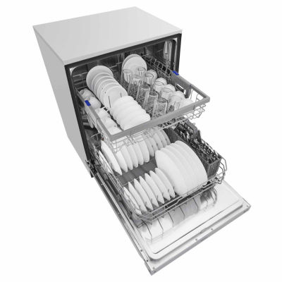 LG ENERGY STAR® Front-Control Dishwasher with Stainless Interior
