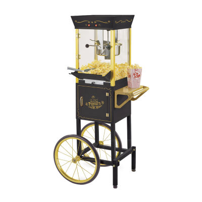 Nostalgia Vintage 8-Ounce Popcorn Cart - 53 Inches Tall