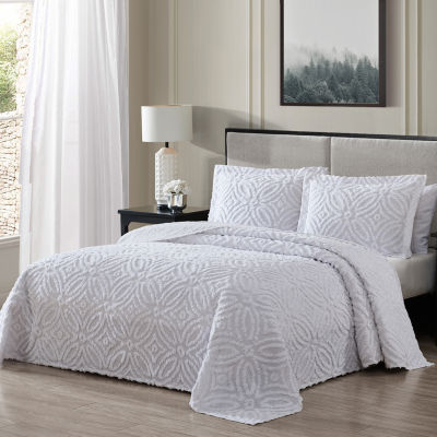 Beatrice Home Fashions Wedding Ring Chenille Bedspread - JCPenney