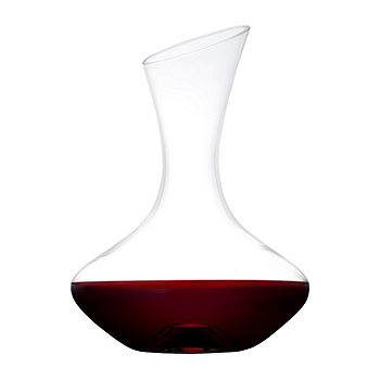 JoyJolt Lancia Wine Decanter 40oz and Stemless Wine Glass 19oz Set