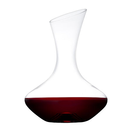 Joyjolt Lancia Crystal Wine - 54 oz Lead Free Decanter In Transparent