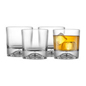 Harding Set of 4 Double Old Fashioned Whiskey Glasses – Mikasa