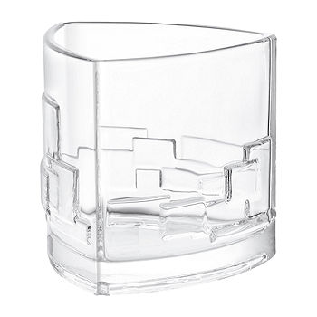 Joyjolt Aurora Crystal Whiskey Glasses - 8.1 Oz - Set Of 2 Double Old  Fashioned, Color: Clear - JCPenney
