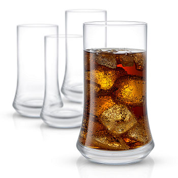 Joyjolt Cosmos Crystal - 18.5 Oz - Set Of 4 Highball Glasses, Color: Clear  - JCPenney