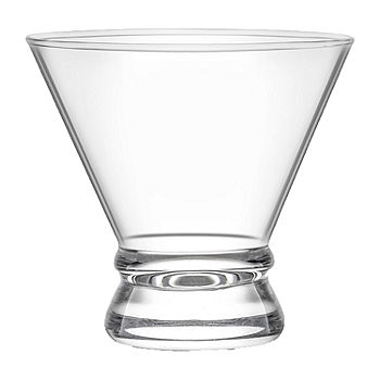 Mikasa Cheers Stemless Martini Glasses (Set of 4) Clear
