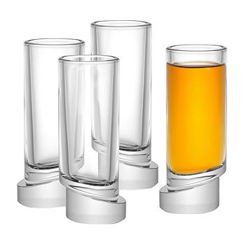 Joyjolt Lacey Double Wall Insulated - 10 Oz - Set Of 2 Highball Glasses,  Color: Clear - JCPenney