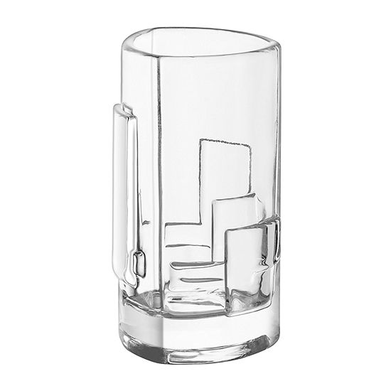 Joyjolt Revere Triangle Crystal - 2 Oz - Set Of 4 Shot Glass Dishwasher Safe Lead Free