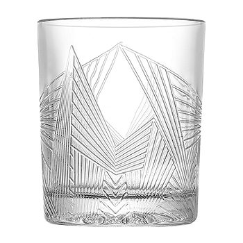 JoyJolt Elle Fluted Double Old Fashion Whiskey Glass - 10 oz - Set of 2, 10  oz - Kroger