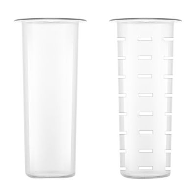 Joyjolt Glass Drink With Spigot; Ice Infuser; & Fruit Infuser - 1 Gallon Beverage Dispenser