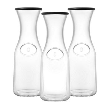 Personalized 34 oz. Clear Plastic Carafes with Lid