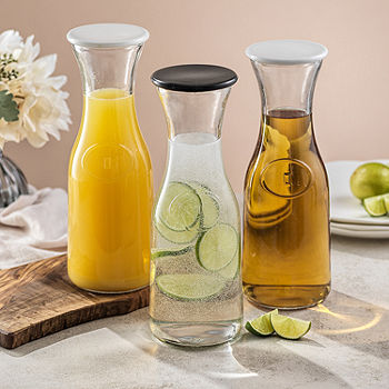 Water Carafe with Lid and Glass Set
