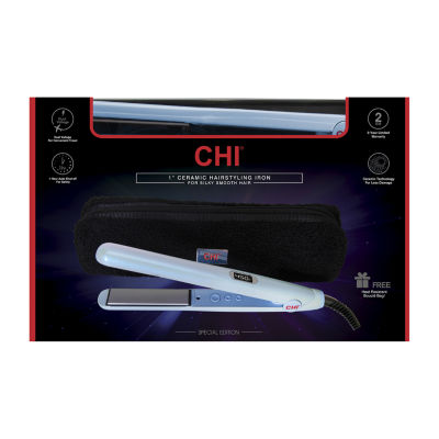 CHI "Special Edition 1"" Digital Cosmic Ice Ceramic" Fast Heating 1" Flat Irons