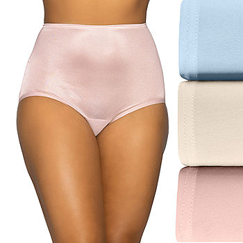 Fruit of the Loom Women's Underwear Nylon Brief Panties, - Import It