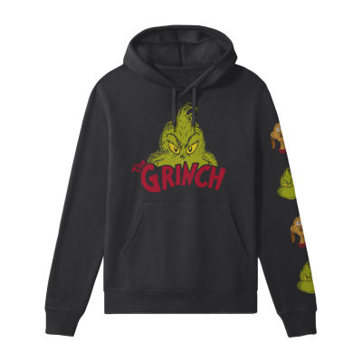 Mens Long Sleeve Grinch Hoodie